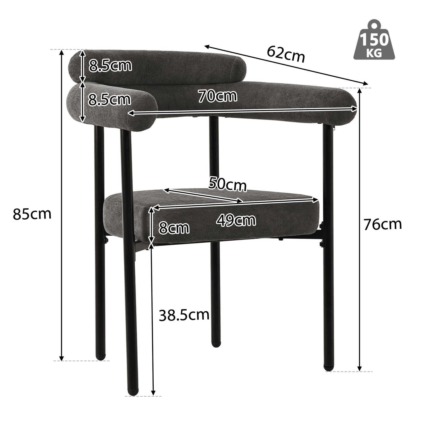 KIT GIZMO Modern Dining Chairs