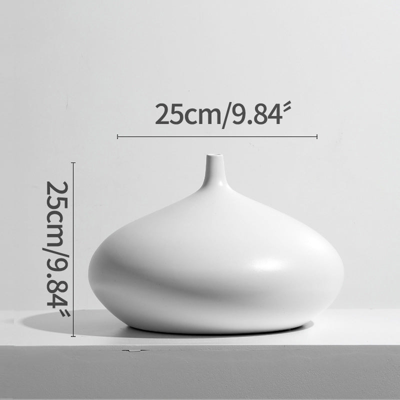 KIT GIZMO Modern Simple Ceramic Vase Decoration Arrangement Flower Dried Flowers