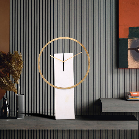 KIT GIZMO  TV Cabinet Pplaced Living Room Decorations Sitting Clocks Pendulum Desk Clocks