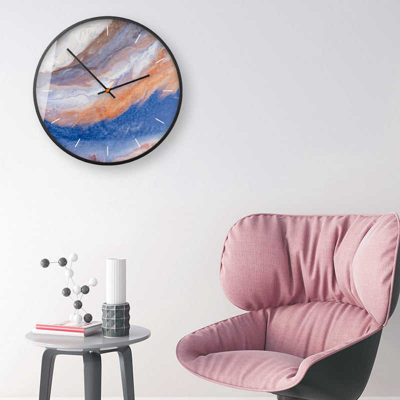 KIT GIZMO Clocks Wall Clocks Living Room Modern Simple Atmosphere Household Quartz Clocks