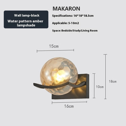 KIT GIZMO Modern Minimalist Bedroom Bedside Wall Lamp