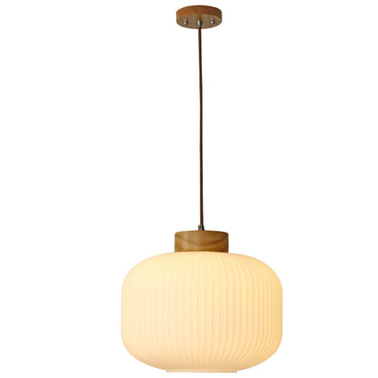 KIT GIZMO Retro Bedroom Light Chinese Wooden Pendant Light