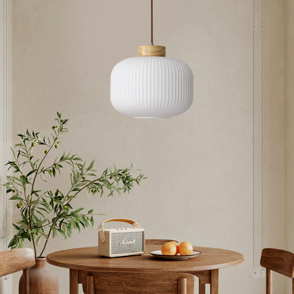 KIT GIZMO Retro Bedroom Light Chinese Wooden Pendant Light