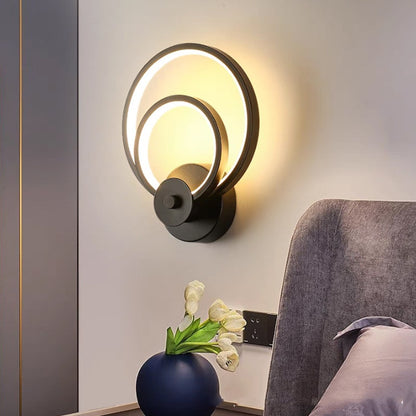 KIT GIZMO Simple Modern Bedroom Bedside Lamp Corridor Aisle Wall Lamp
