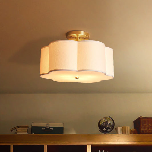 KIT GIZMO American Fabric Pure Copper Ceiling Lamp
