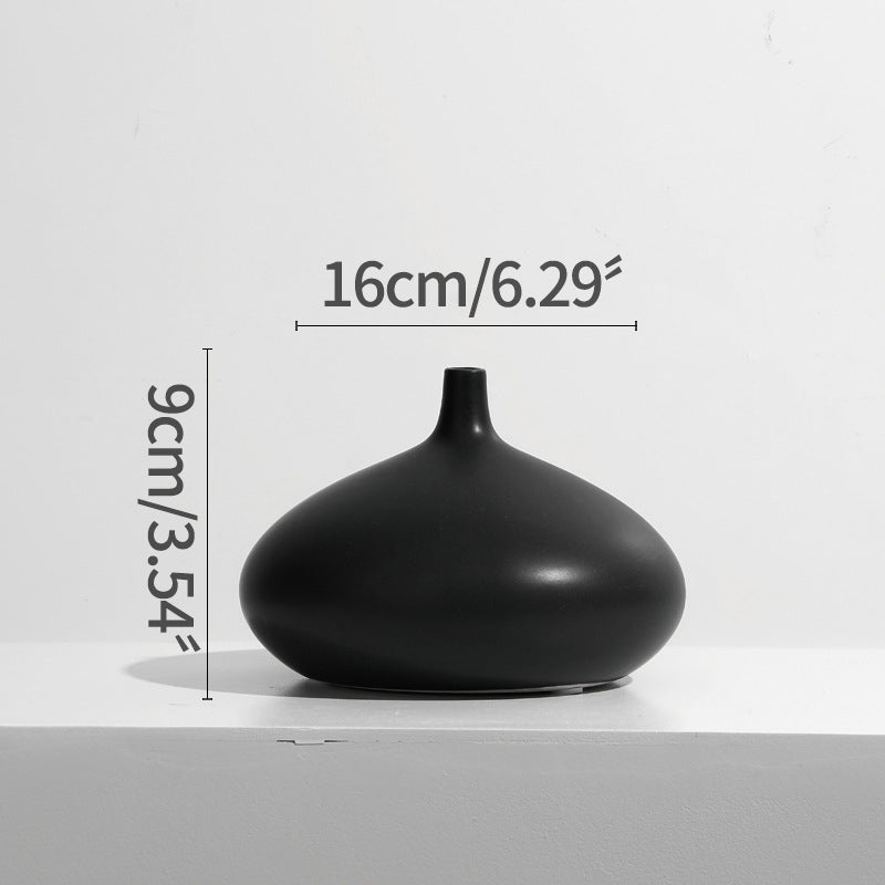 KIT GIZMO Modern Simple Ceramic Vase Decoration Arrangement Flower Dried Flowers