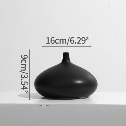 KIT GIZMO Modern Simple Ceramic Vase Decoration Arrangement Flower Dried Flowers