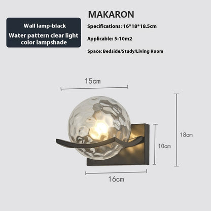 KIT GIZMO Modern Minimalist Bedroom Bedside Wall Lamp